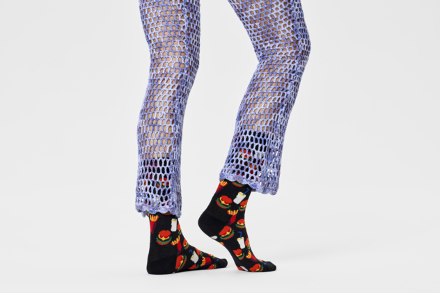 Socken "Hamburger", 2er-Pack