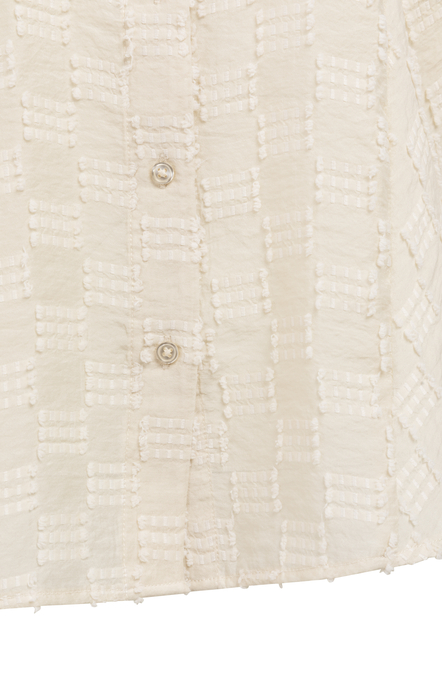 Jacquard-Bluse