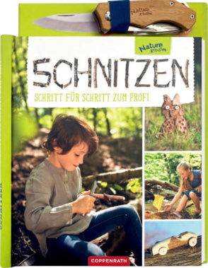 Handbuch mit Taschenmesser "Schnitzen - Schritt für Schritt zum Profi"
