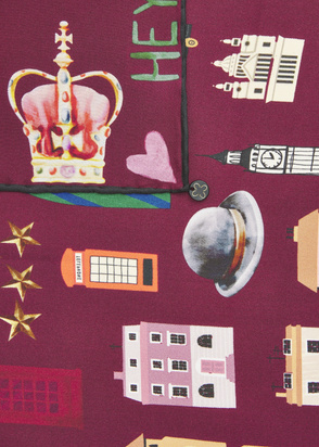 Tuch "London-Motiven"