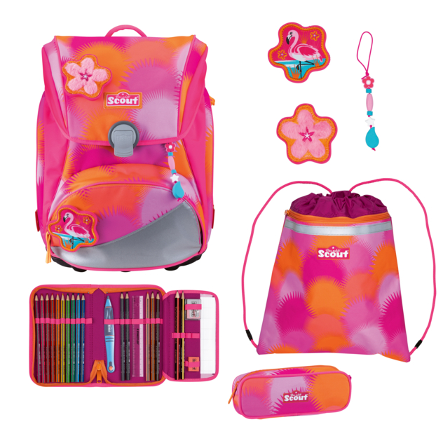 Schulranzen-Set "Florida Sunset"