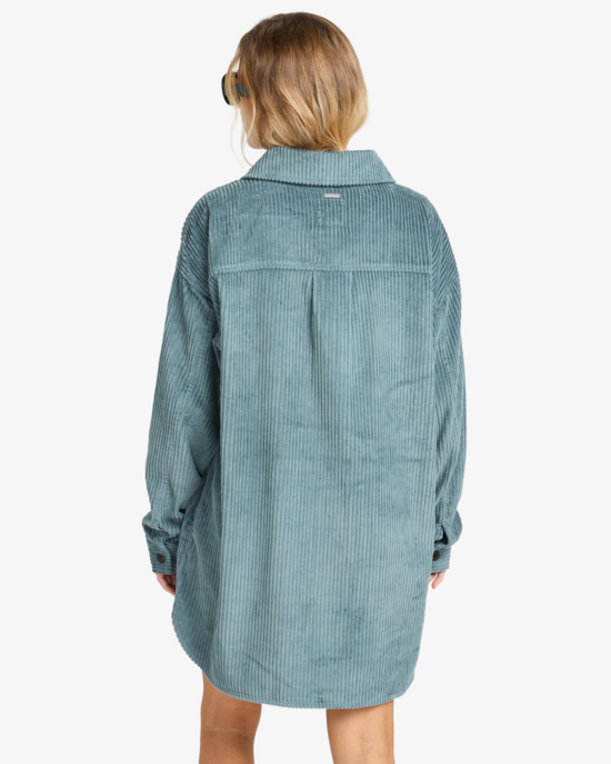 Cord-Hemdkleid "Winter Ocean"