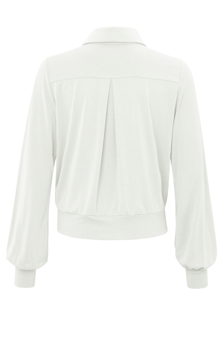 Jersey-Bluse