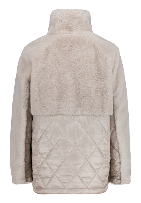 Plüschjacke