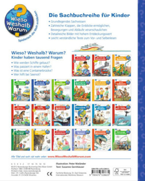 Kinder-Sachbuch "Wieso? Weshalb? Warum? - Alles über Schiffe"