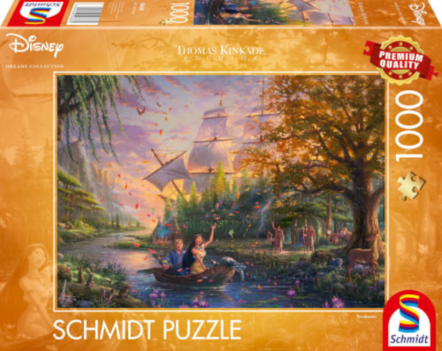 Puzzle "Thomas Kinkade: Disney Pocahontas"