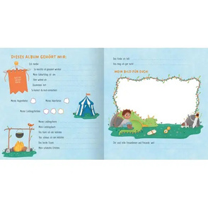 Kindergarten-Freundebuch "Ritter und Drachen"