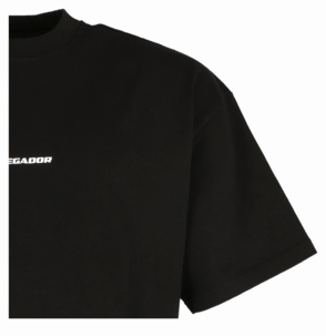 Boxy T-Shirt mit Logo