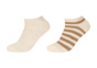 Sneakersocken "Soft Stripes", 2er-Pack