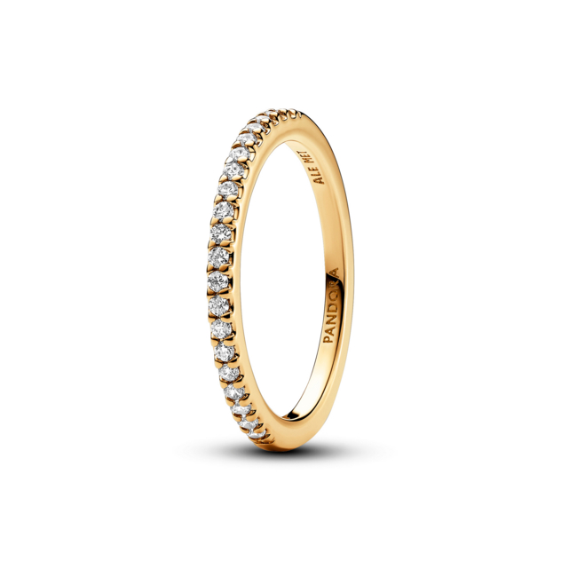 Funkelnder Band-Ring