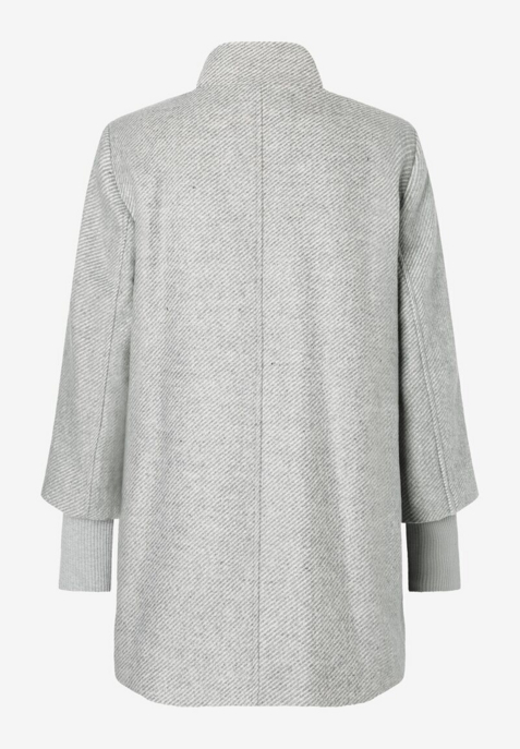 Kurzmantel mit Struktur