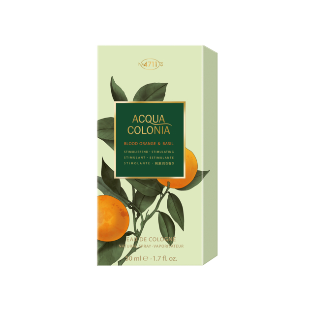 Eau de Cologne Spray "Blood Orange & Basil", 50 ml