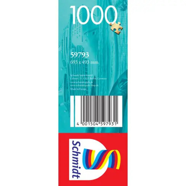 Puzzle "Sonnige Auszeit am Strand", 1000 Teile