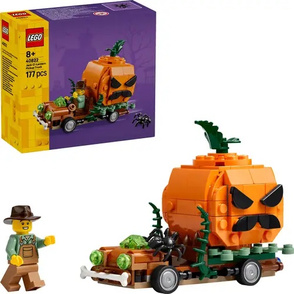 40822 Pickup mit Halloweenkürbis V29