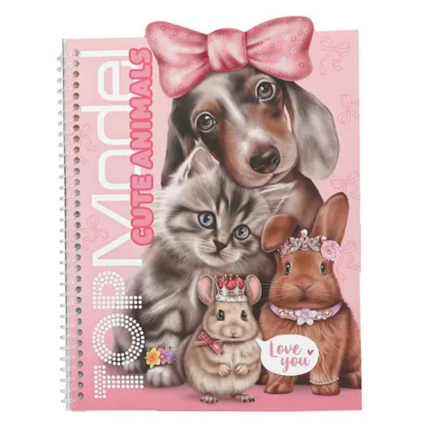 TOPModel-Sticherheft "Dress Me Up - Cute Animals"