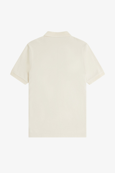 Poloshirt aus Krepp-Piqué
