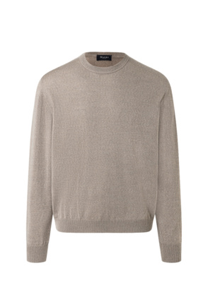 Pullover Rundhals 1/1 Arm, Rosewood, 48