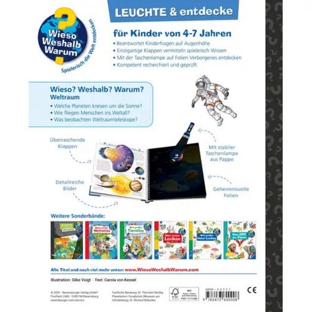 Kinder-Sachbuch "Wieso? Weshalb? Warum? - Weltraum"