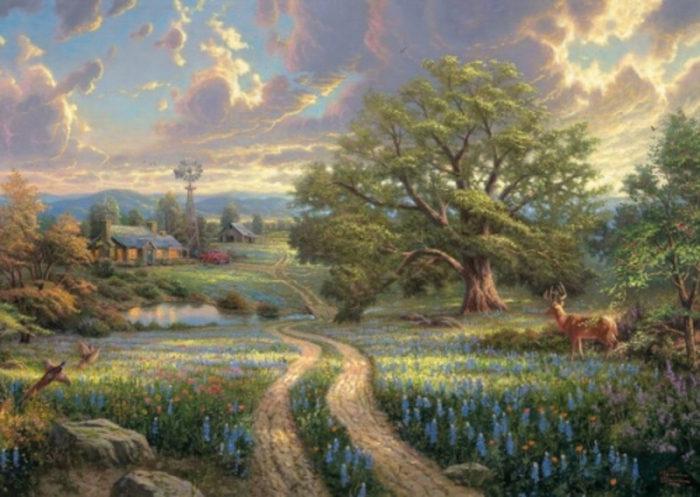 Puzzle "Thomas Kinkade: Country Living", 1000 Teile