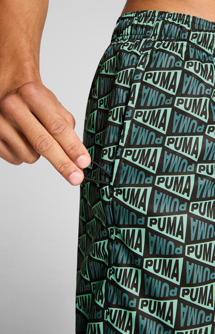 Badeshorts "Printed Flag Mid"