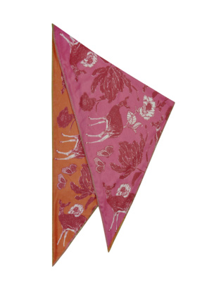Dreieckstuch "floral"