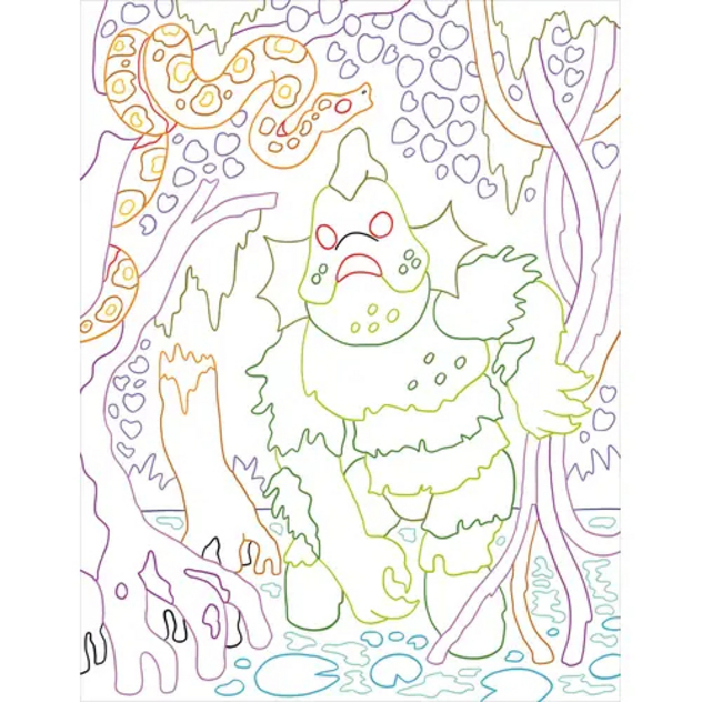 Zauberbilder Monster und Drachen