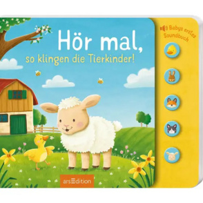 Soundbuch "Hör mal, so klingen die Tierkinder!"