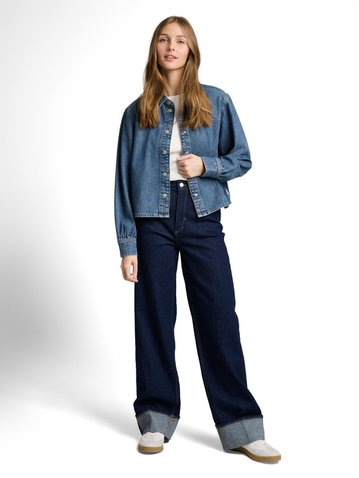 Jeansbluse