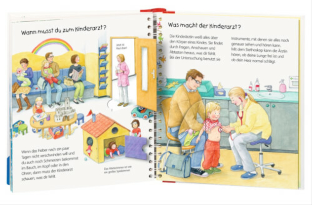 Kinder-Sachbuch "Wieso? Weshalb? Warum? - Bald bin ich wieder gesund"