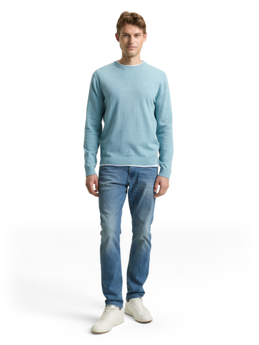 Strickpullover "basic crewneck"