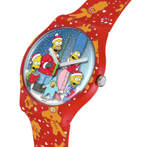 Uhr "Wonderous Winter Wonderland"