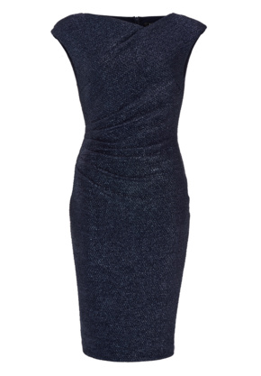 Cocktailkleid aus foliertem Jersey