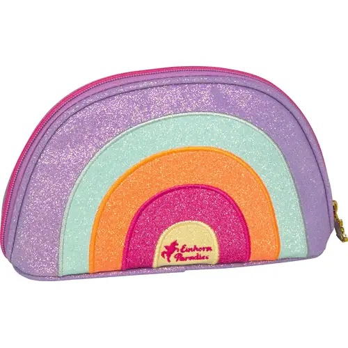 Allzwecktäschchen Glitzer-Regenbogen - E