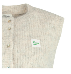 Ärmelloser Cardigan "East"