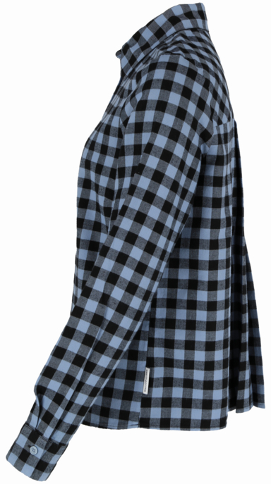 Karo-Bluse Loose in softer Flanell-Qualität
