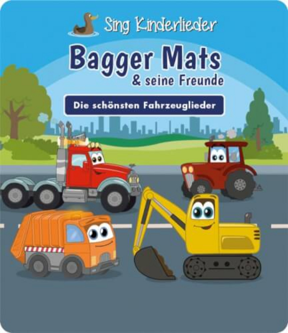 Hörfigur "Sing Kinderlieder - Bagger Mats & seine Freunde"