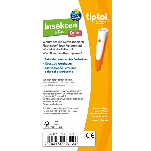tiptoi® WWW Quiz Insekten