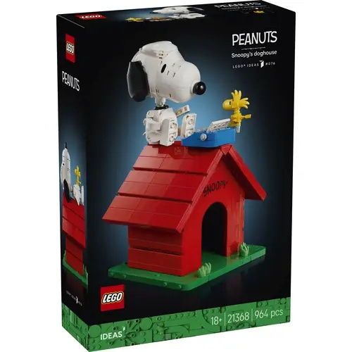 21368 Peanuts: Snoopys Hundehütte