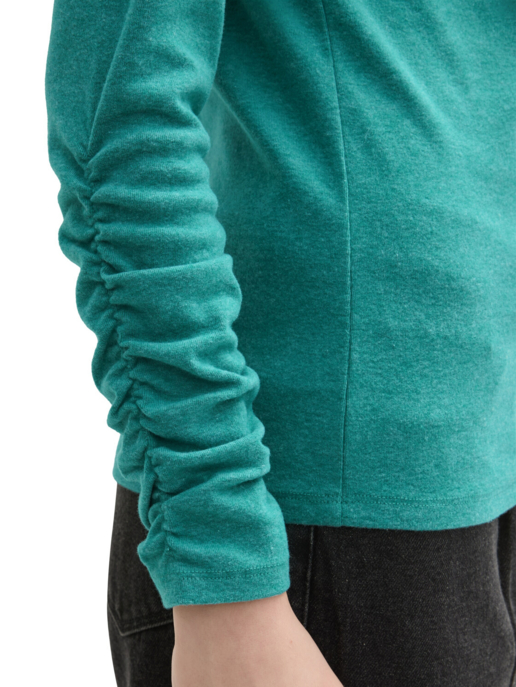Langarmshirt "cozy longsleeve with gathering"