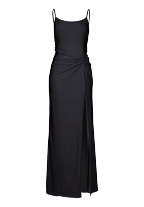 Abendkleid mit Raffung