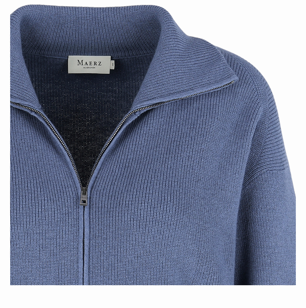 Strickjacke Zip 1/1 Arm