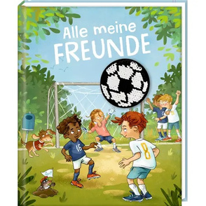 Freundebuch: Auf dem Fußballplatz - Alle