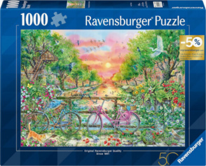 Puzzle "Verträumte Fahrräder in Amsterdam"