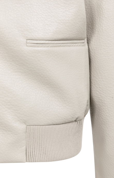 Kunstlederjacke