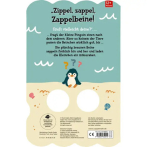 Fingerpuppen-Buch "Sind das deine Zappelbeine?"