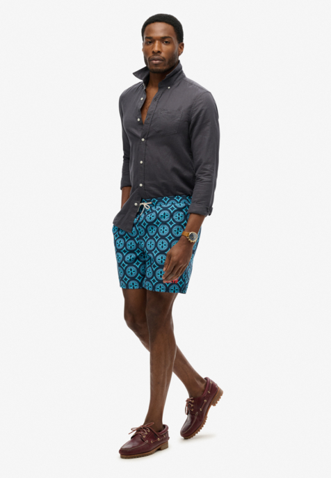 Badeshorts "TILE PRINT"