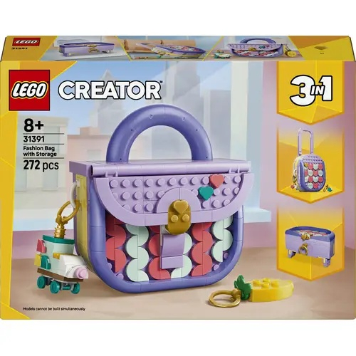 31391 Modische Tasche mit Staufach V29