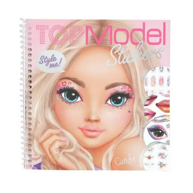 TOPModel-Stickerheft "Dress me up - Face"