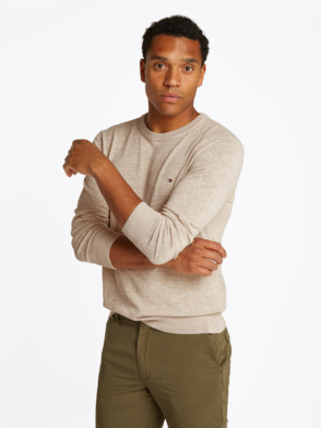 Pullover "COTTON LINEN CREW NECK"