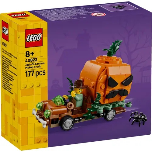 40822 Pickup mit Halloweenkürbis V29